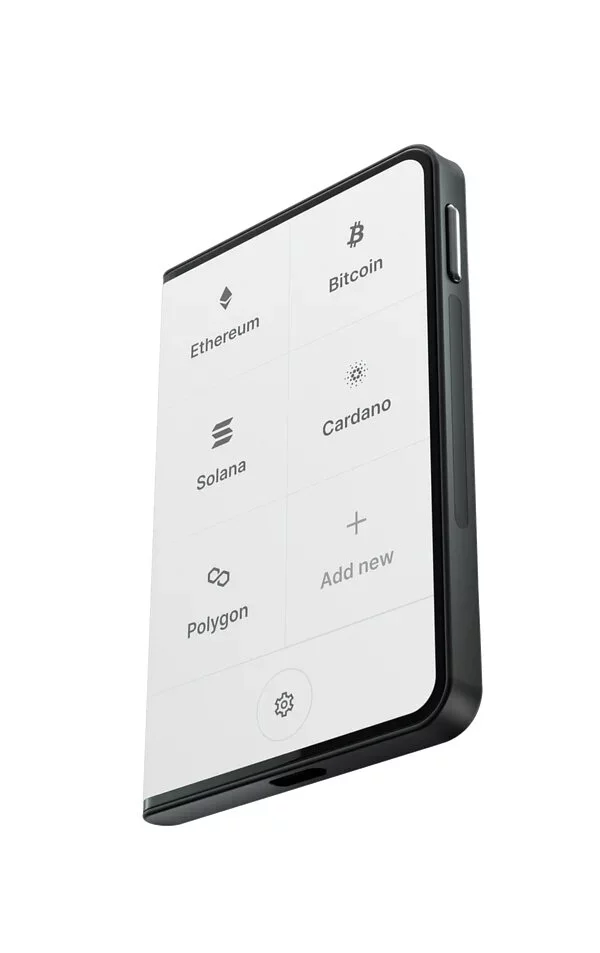 Ledger Stax 加密貨幣冷錢包